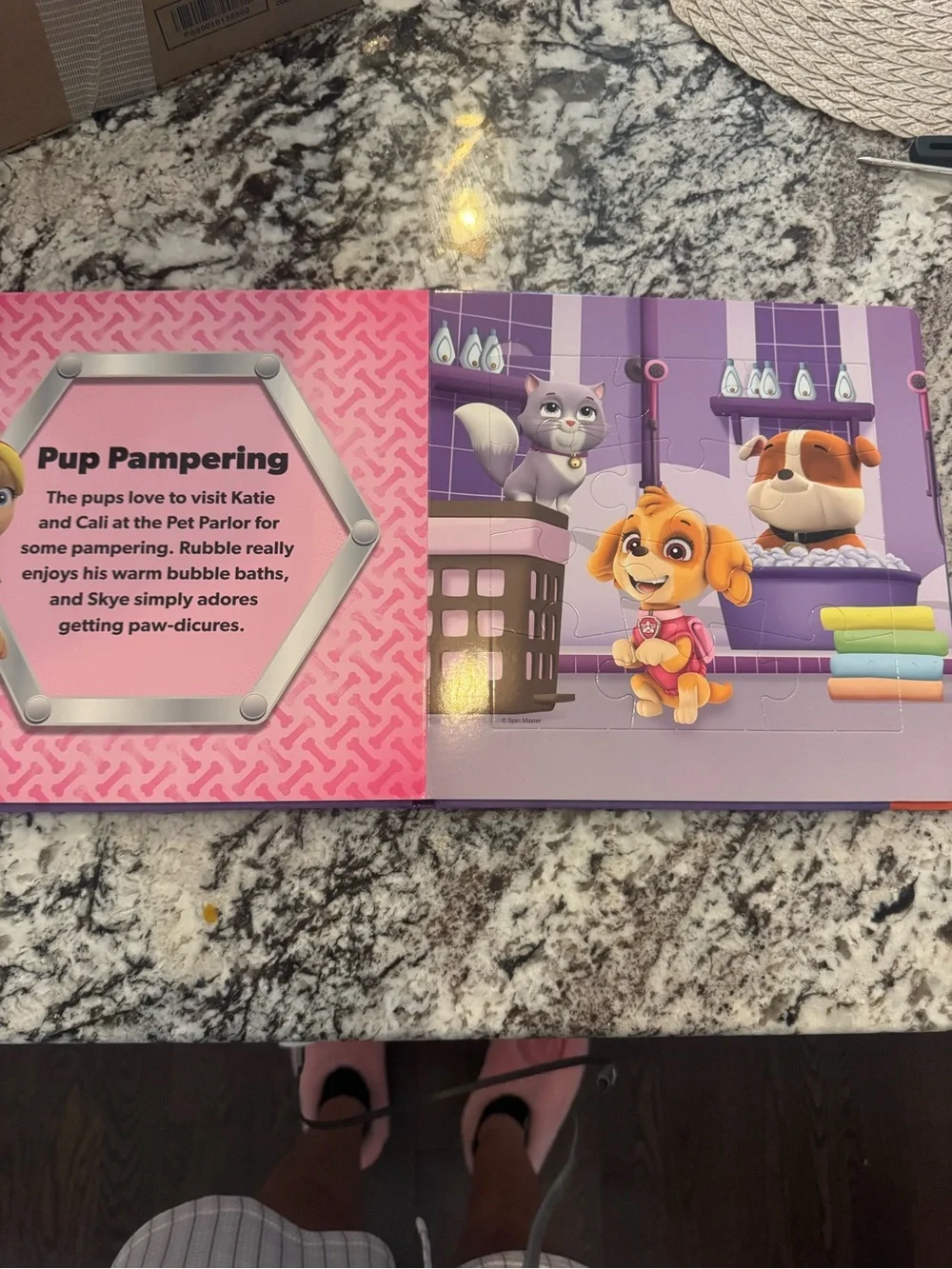 Paw Patrol My First Puzzle Book – 5 Built-In Jigsaw Puzzles | Hardcover